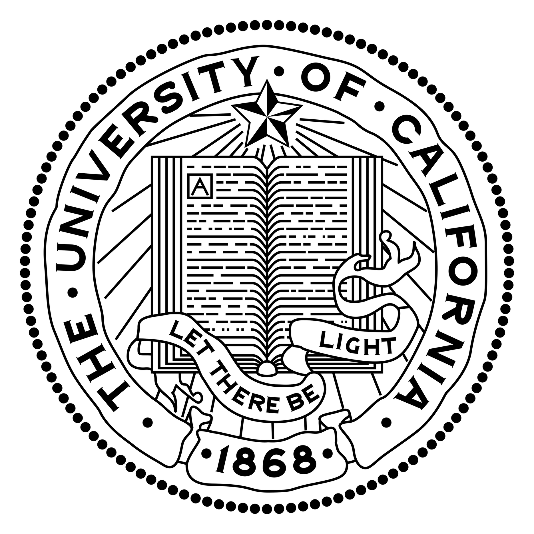 University of California logo on a transparent background