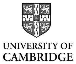 University of Cambridge Logo, Variante Icon schwarz, auf transparentem Hintergrund