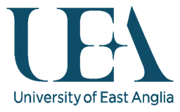 University of East Anglia logo, horizontal version, on a transparent background