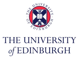 University of Edinburgh logo, horizontal version, on a transparent background