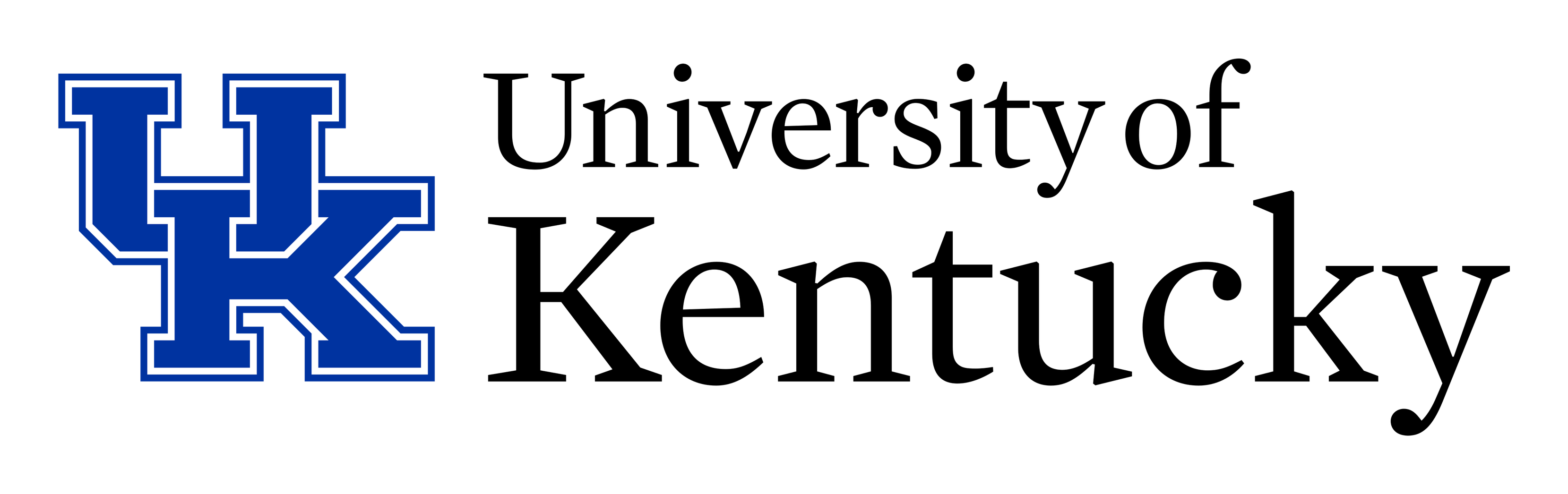 University of Kentucky logo on a transparent background