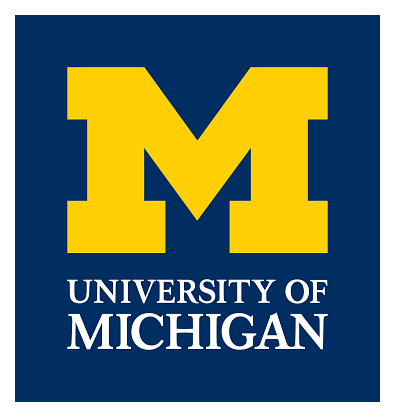 University of Michigan logo, icon version, on a transparent background