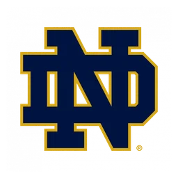University of Notre Dame logo, icon version, on a transparent background