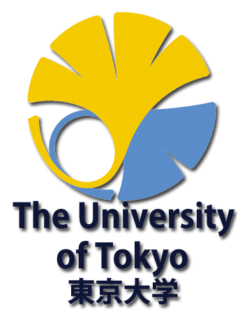 University of Tokyo logo, horizontal version, on a transparent background
