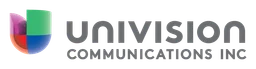 Logo da Univision, versão logotipo, em fundo transparente