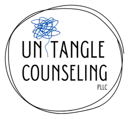 Untangle logo, black icon version, on a transparent background