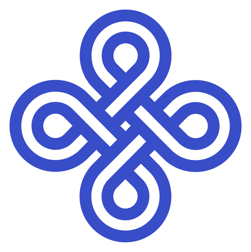 Untangle logo, icon version, on a transparent background