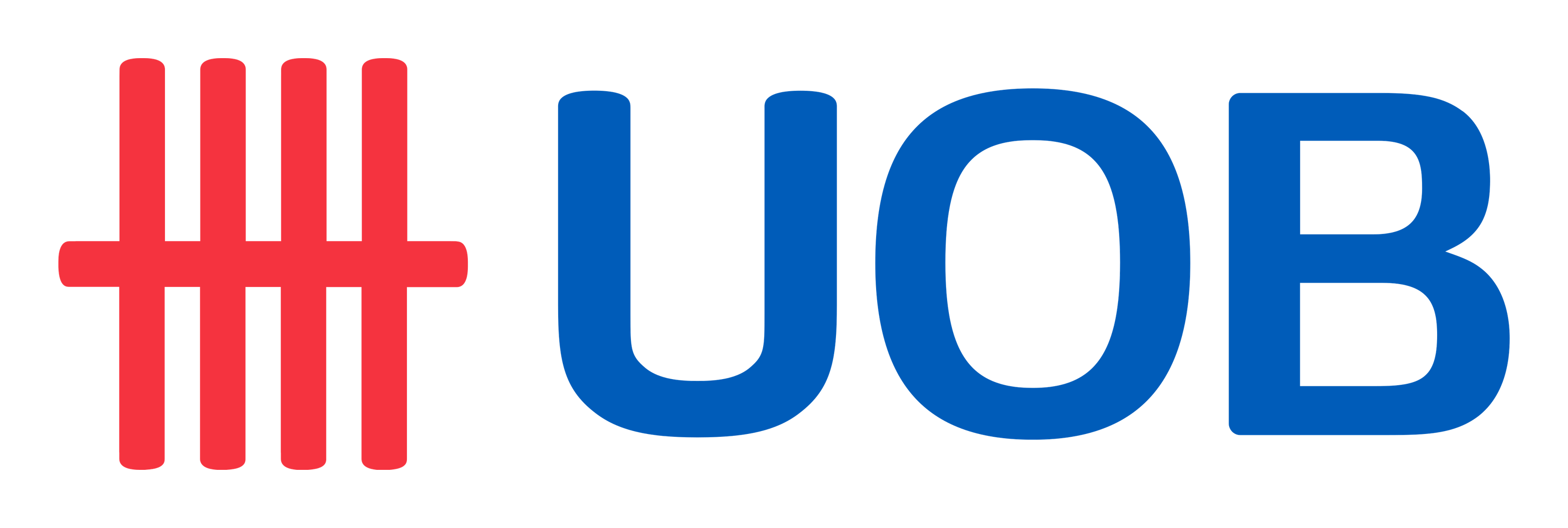 Uob logo on a transparent background
