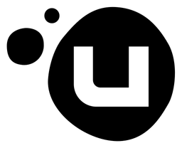 Uplay logo, black icon version, on a transparent background