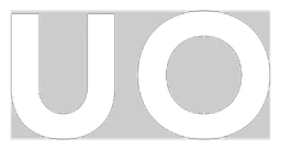 Urban Outfitters logo, white icon version, on a transparent background
