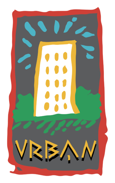 Urban logo, horizontal version, on a transparent background