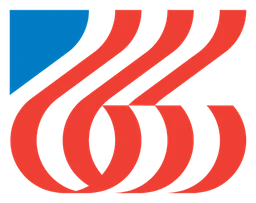 US Bicentennial logo, horizontal version, on a transparent background