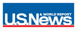 US News and World Report logo, wordmark version, on a transparent background