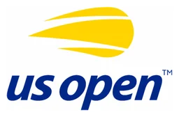 US Open logo, horizontal version, on a transparent background