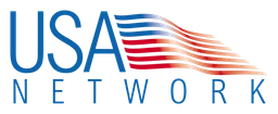 USA Network logo, wordmark version, on a transparent background
