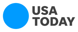 USA Today logo, wordmark version, on a transparent background