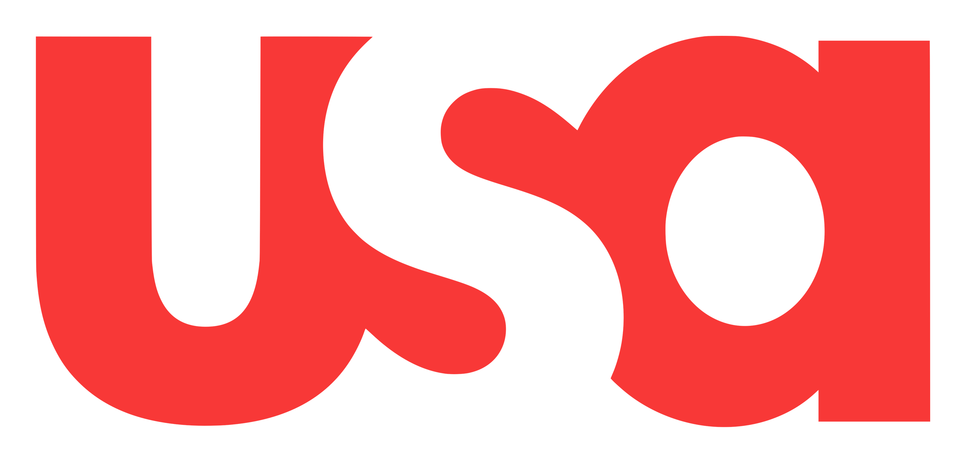 USA logo on a transparent background