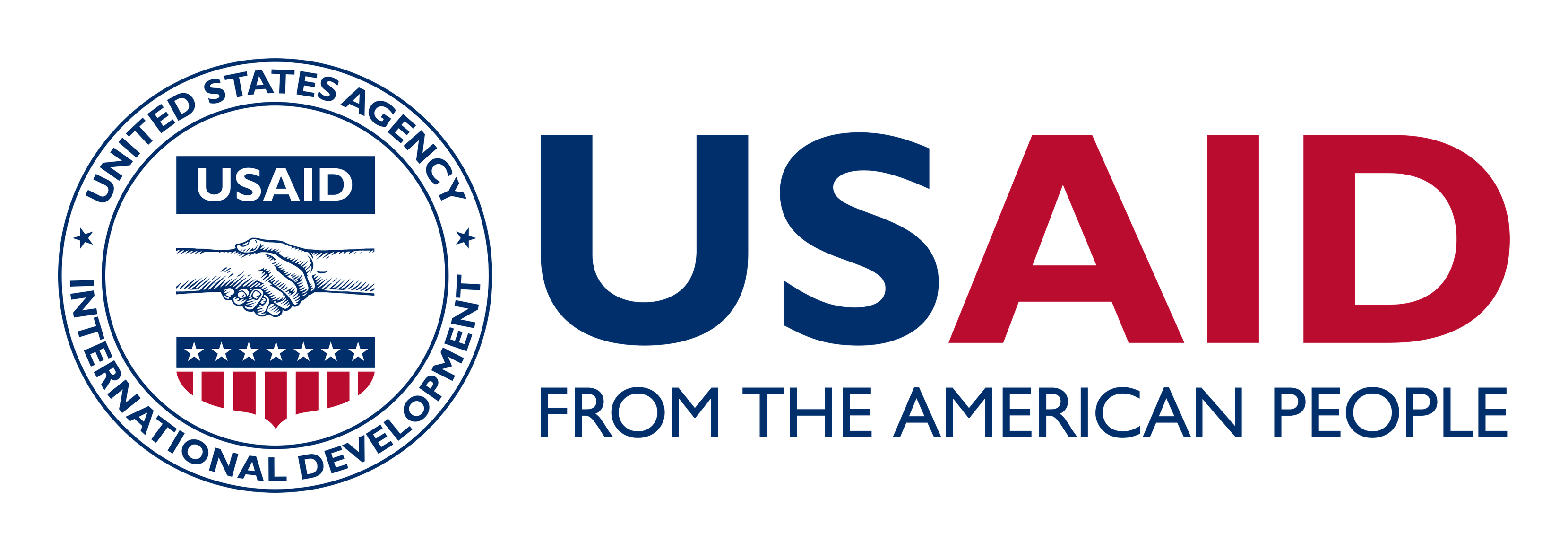 Usaid logo on a transparent background