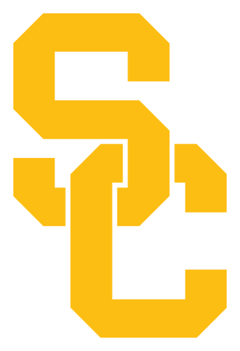 Usc logo, horizontal version, on a transparent background