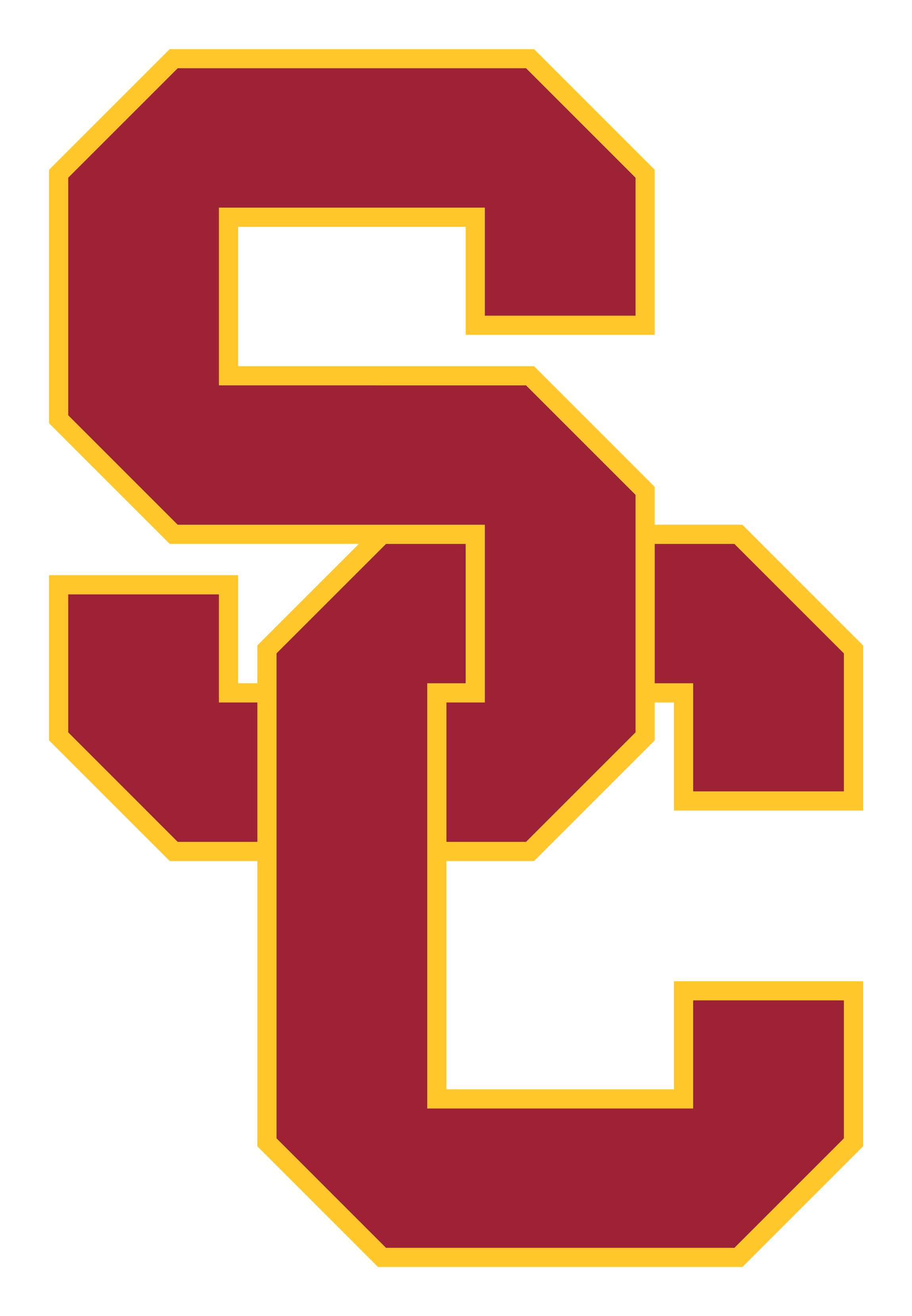 Usc logo on a transparent background