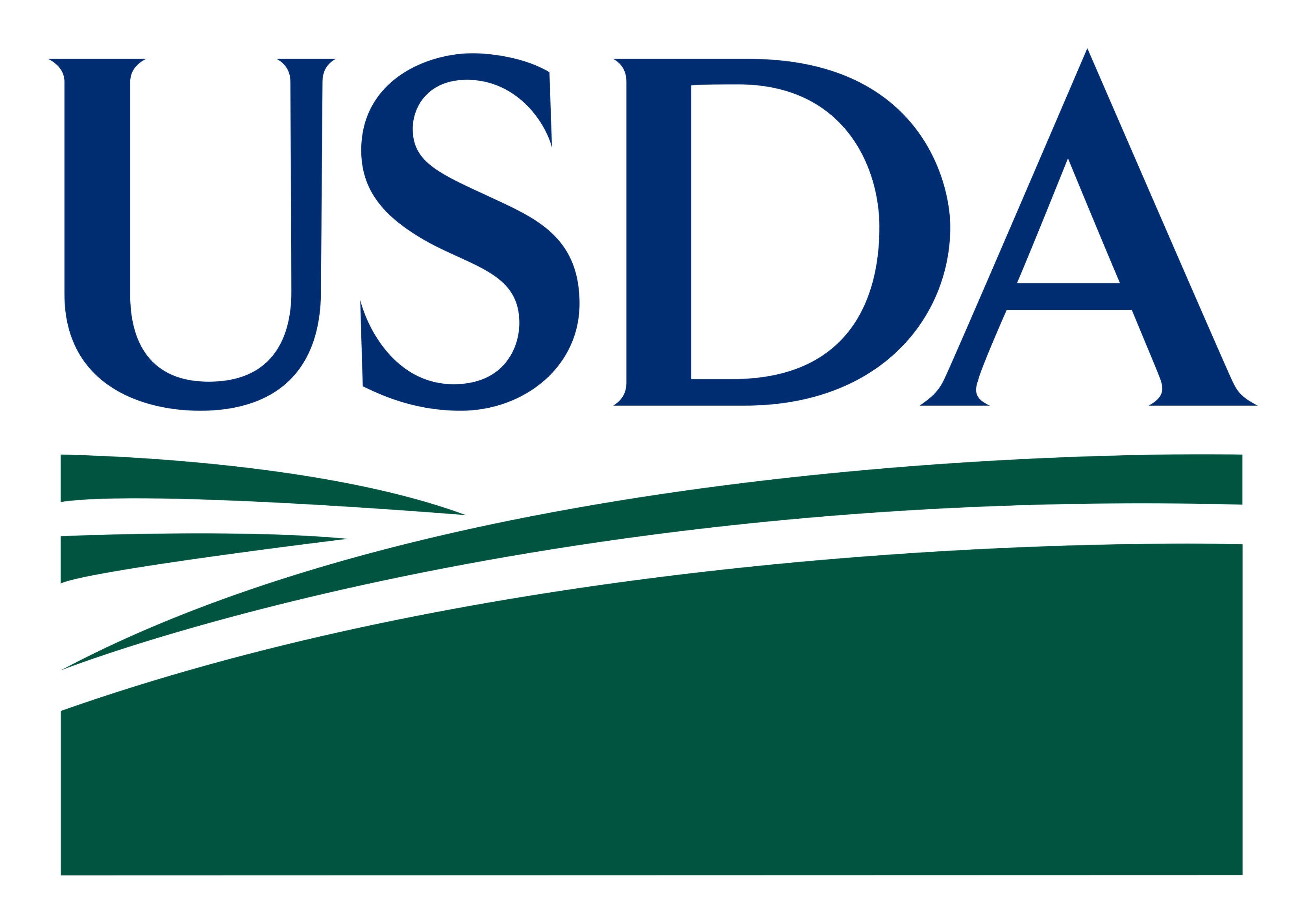 Usda logo on a transparent background