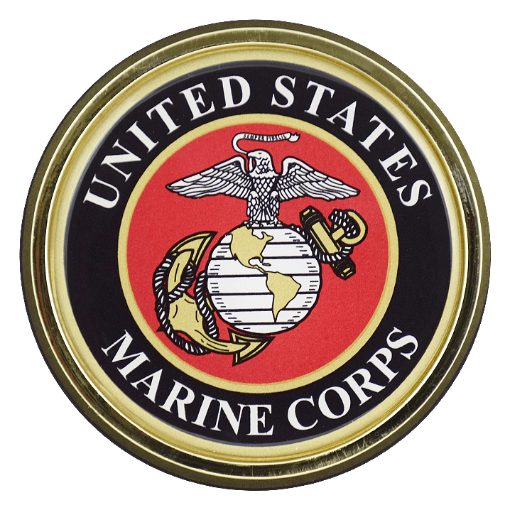 Usmc logo on a transparent background