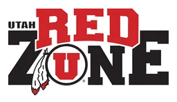 Utah Utes logo, horizontal version, on a transparent background