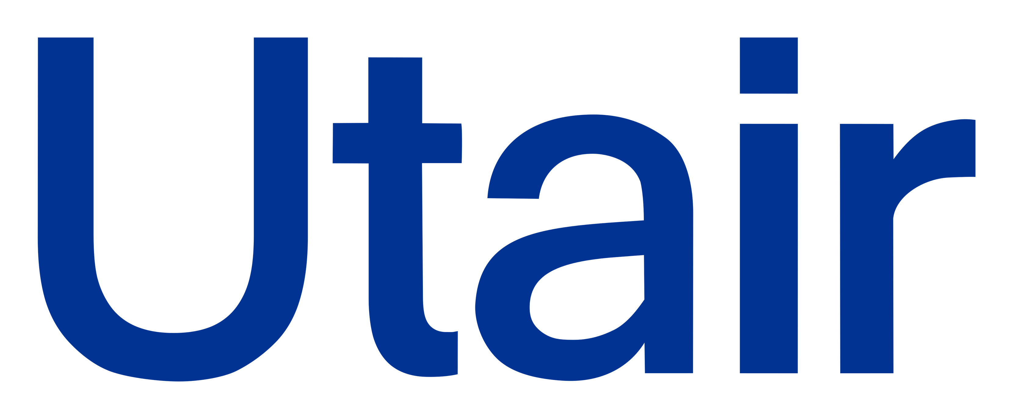Utair logo on a transparent background