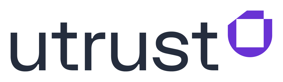 Utrust logo on a transparent background