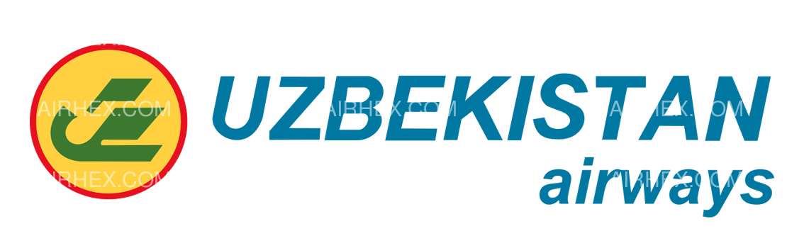 Logo da Uzbekistan Airways em fundo transparente