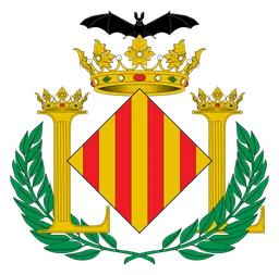 Valencia FC logo, icon version, on a transparent background