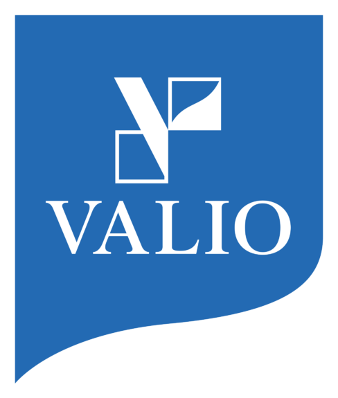 Valio logo, icon version, on a transparent background