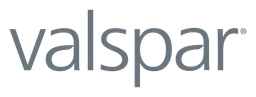 Valspar logo, monochrome wordmark version, on a transparent background