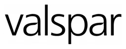 Valspar logo, white wordmark version, on a transparent background