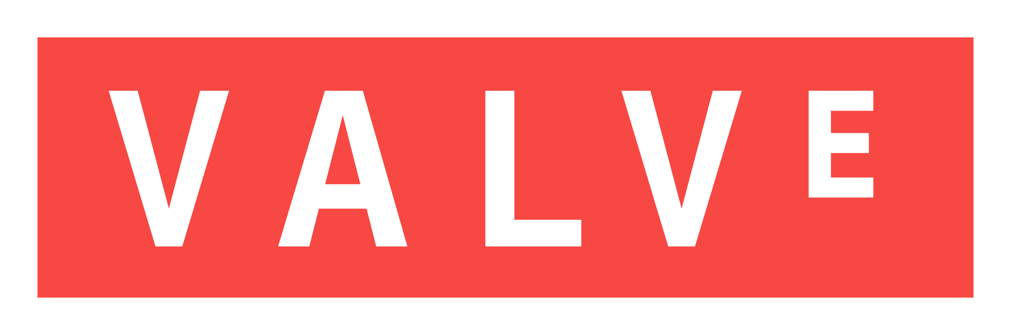 Valve logo on a transparent background