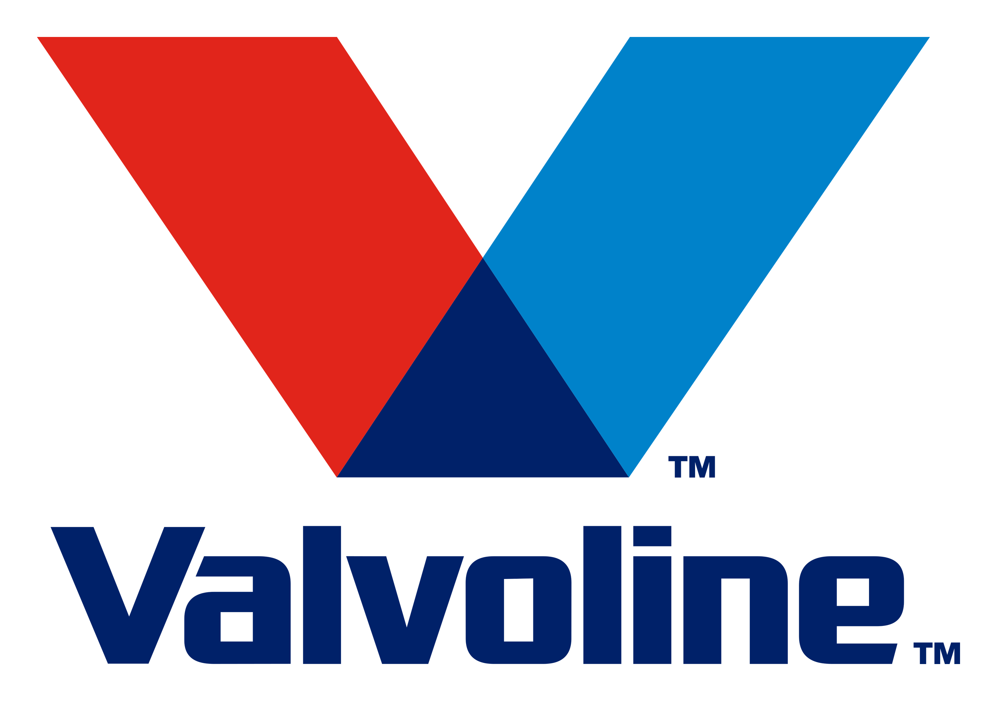 Valvoline logo on a transparent background