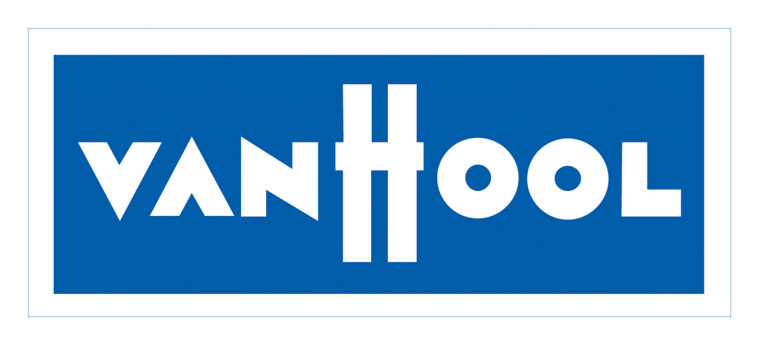 Van Hool logo on a transparent background