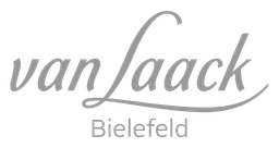 Van Laack logo, monochrome version, on a transparent background