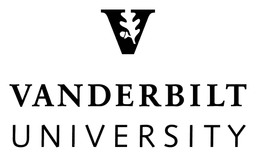 Vanderbilt University logo, black version, on a transparent background