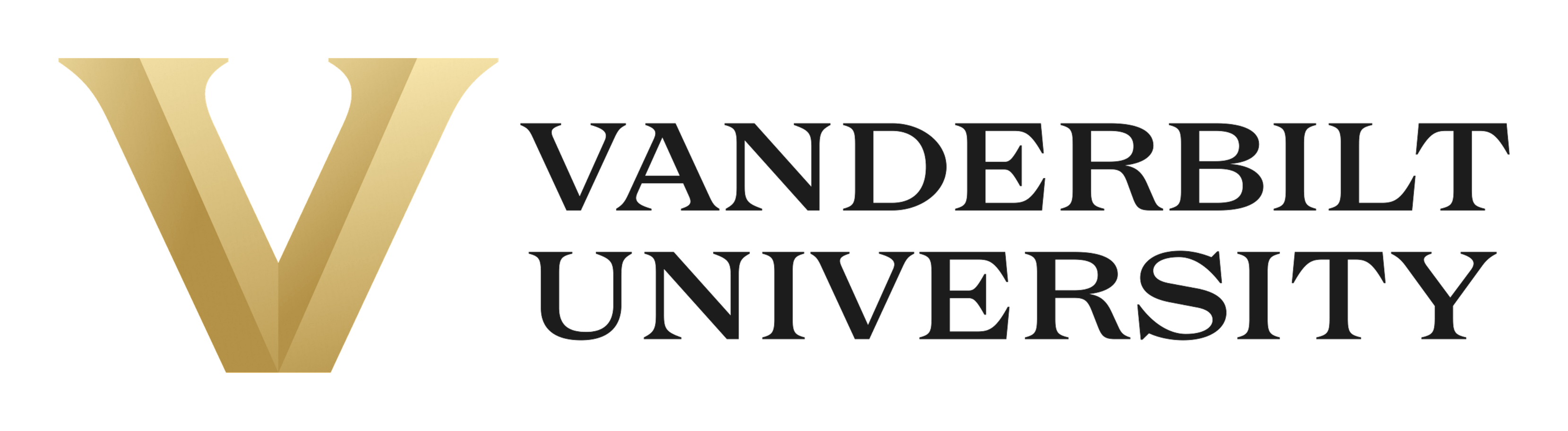 Vanderbilt のロゴ（背景透過）