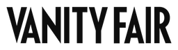 Vanity Fair logo, black wordmark version, on a transparent background