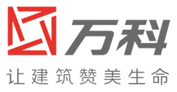 Vanke logo, horizontal version, on a transparent background