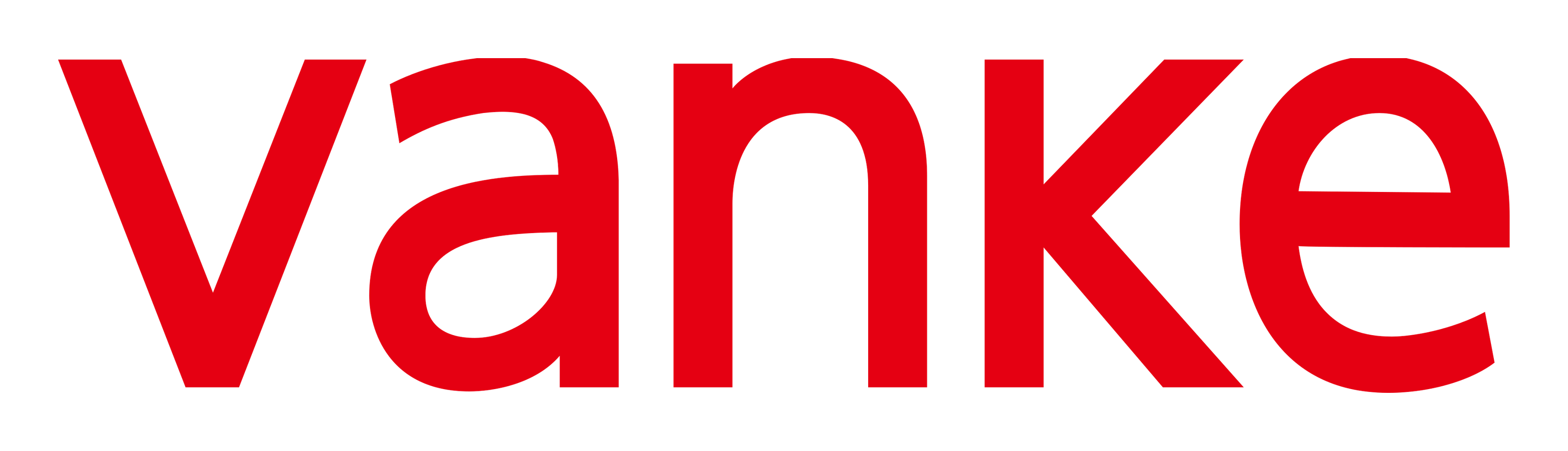 Vanke logo on a transparent background
