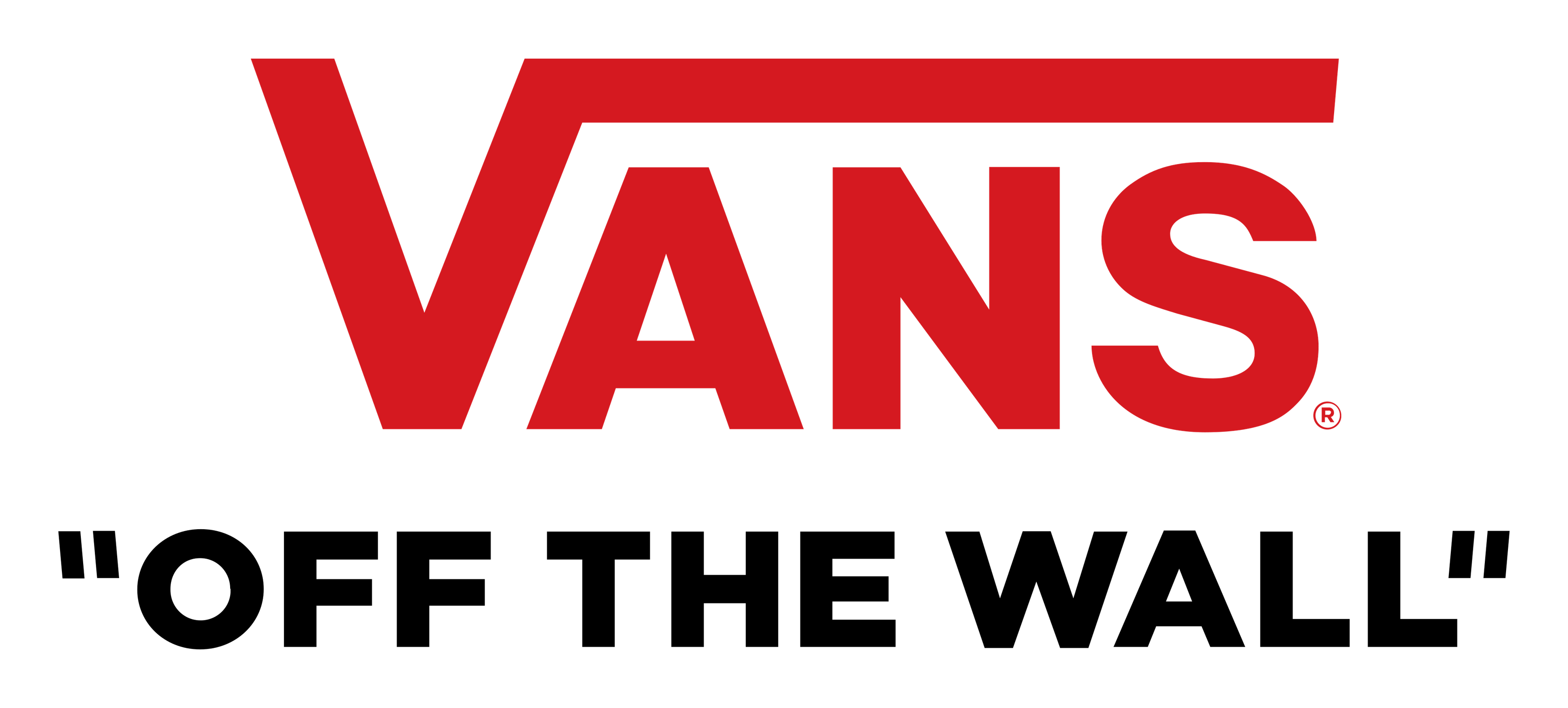 Vans logo on a transparent background
