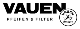 Vauen logo, black wordmark version, on a transparent background