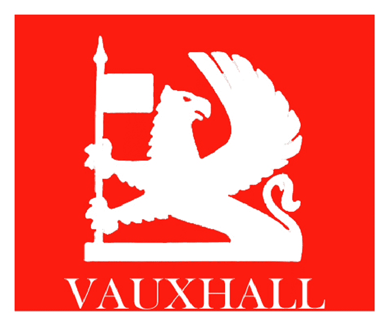 Vauxhall Logo auf transparentem Hintergrund