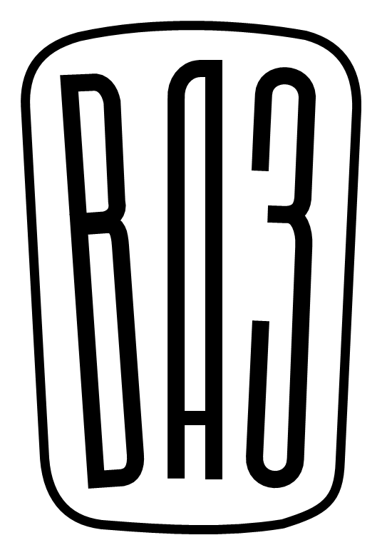 Vaz logo, monochrome version, on a transparent background