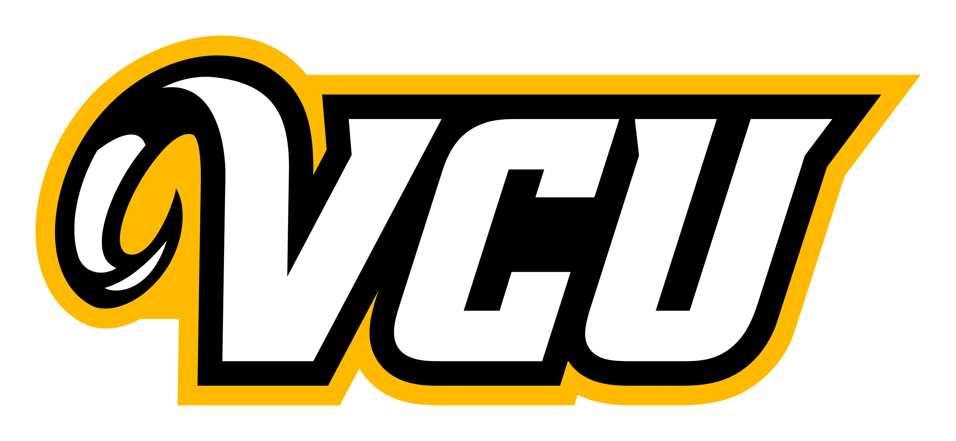 Vcu logo on a transparent background