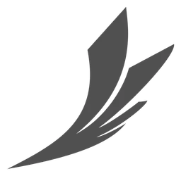 Veil logo, monochrome icon version, on a transparent background