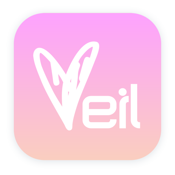 Veil logo on a transparent background
